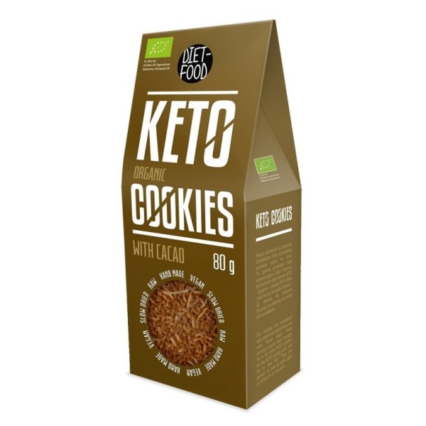 Bio Keto Cookies with Cocoa 80 g