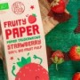 Bio Papier Owocowy Truskawka 25 g