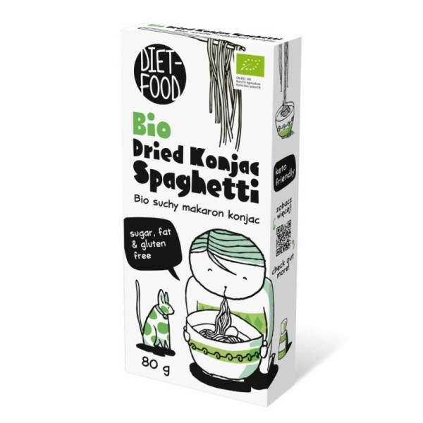 Bio Dried Shirataki Konjac Pasta Spaghetti 80 g