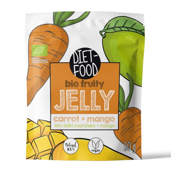 Bio Fruity Jelly - Carrot & Mango 50 g