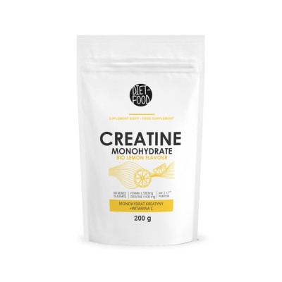 Creatine Monohydrate Lemon Vitamin C 200 g