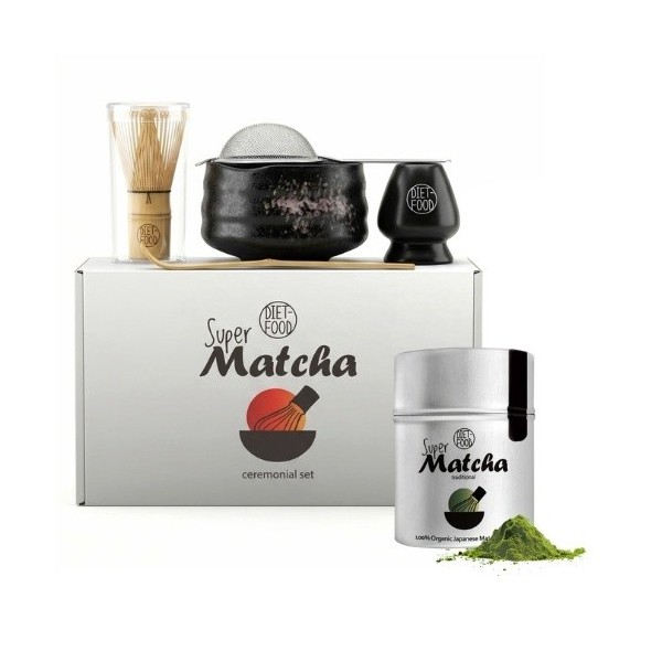 Matcha Ceremonial Set + Bio Super Matcha Traditional 40 g