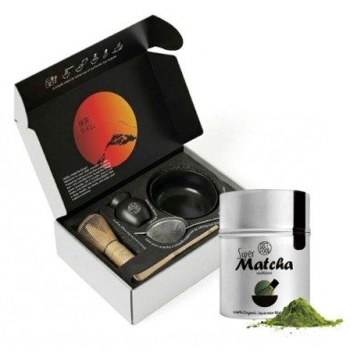 Matcha Ceremonial Set + Bio Super Matcha Traditional 40 g