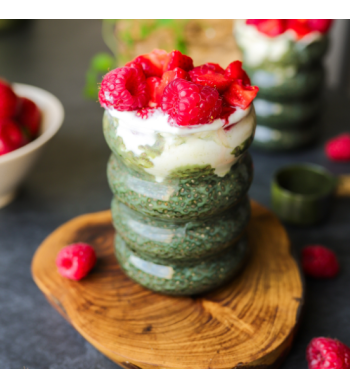[PRZEPIS] Zielony pudding chia z chlorellą i owocami #2